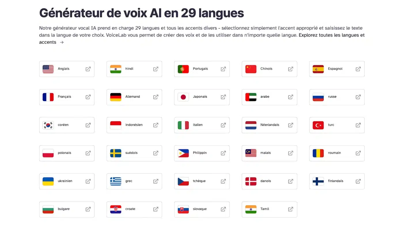 29 langues Disponile