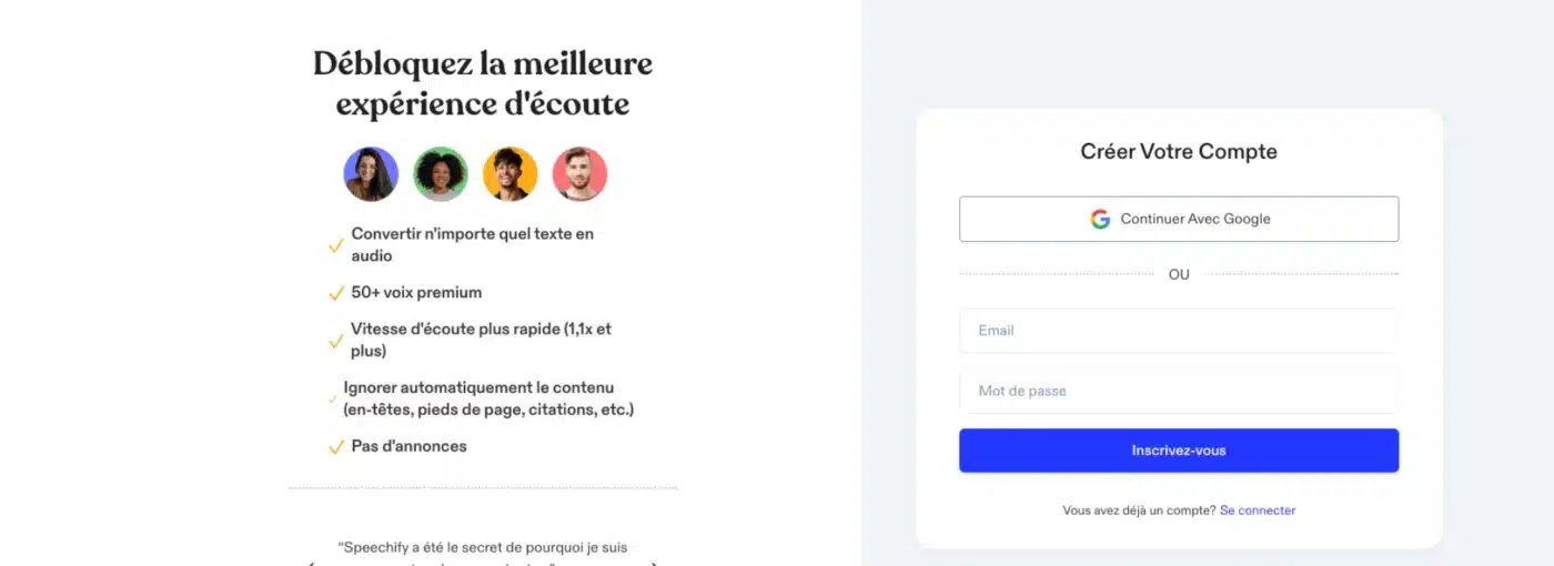 Étape 2 Connectez-vous à votre compte