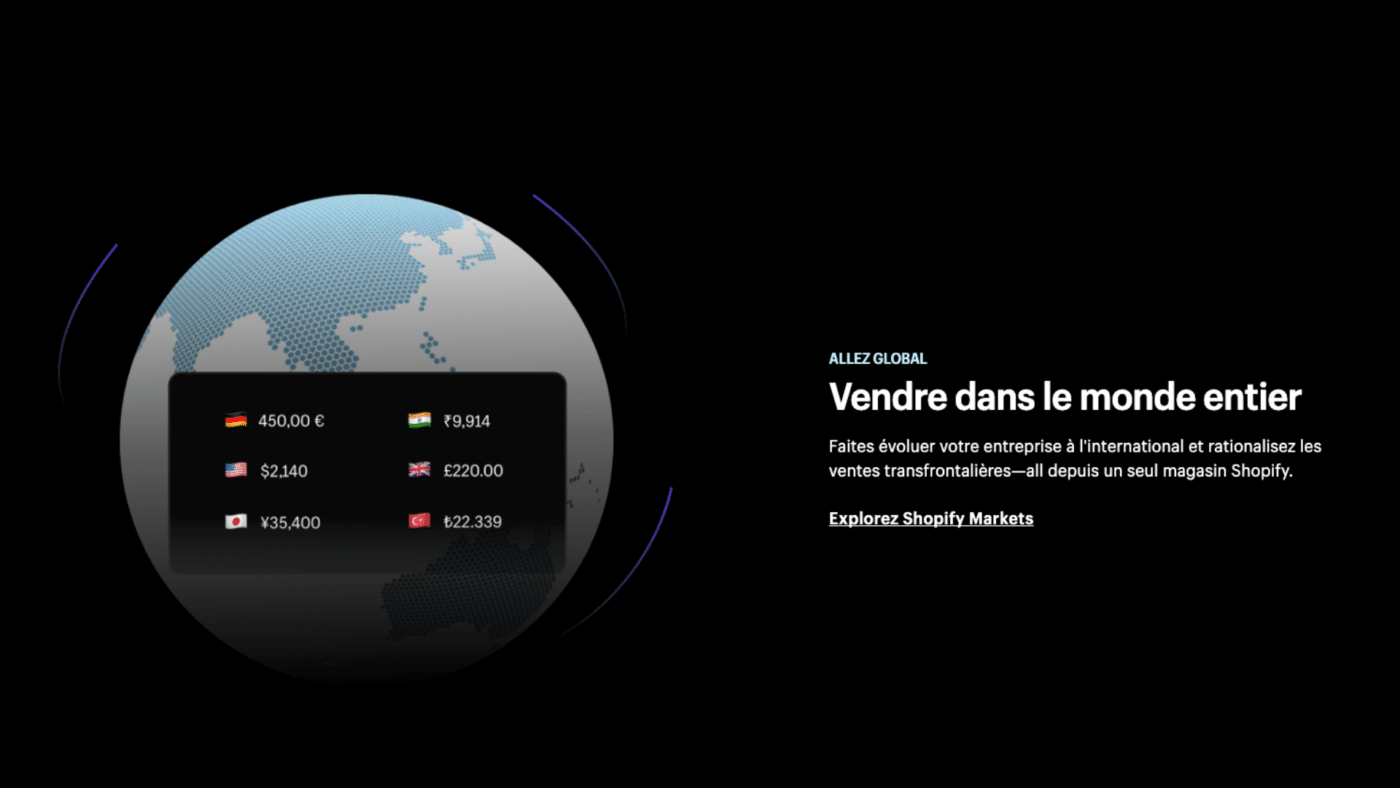 Fonctionnalités de vente Shopify vs WordPress